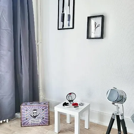 Appartement Le Barbershop, Centre Ville, Parking Gratuit *