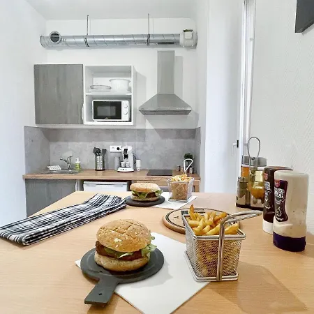 Le Barbershop, Centre Ville, Parking Gratuit Appartement Mulhouse