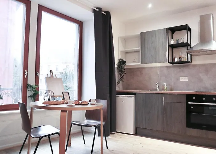 Le Barbershop, Centre Ville, Parking Gratuit Daire Mulhouse