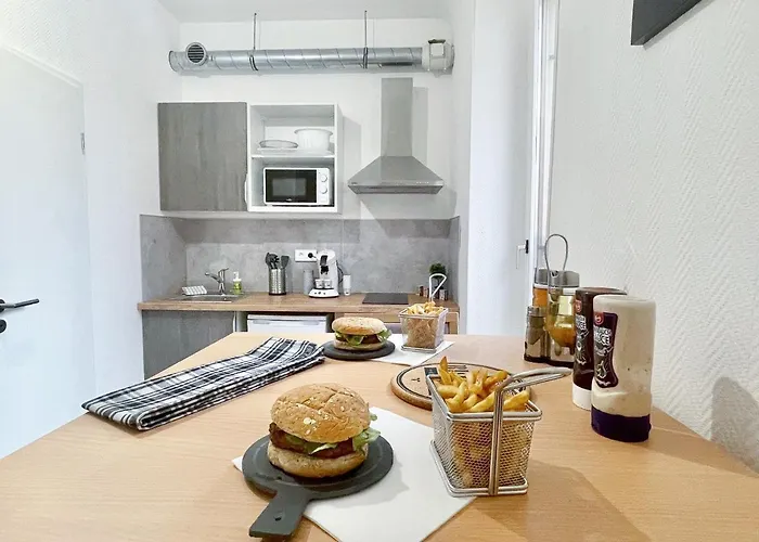 Le Barbershop, Centre Ville, Parking Gratuit Daire Mulhouse